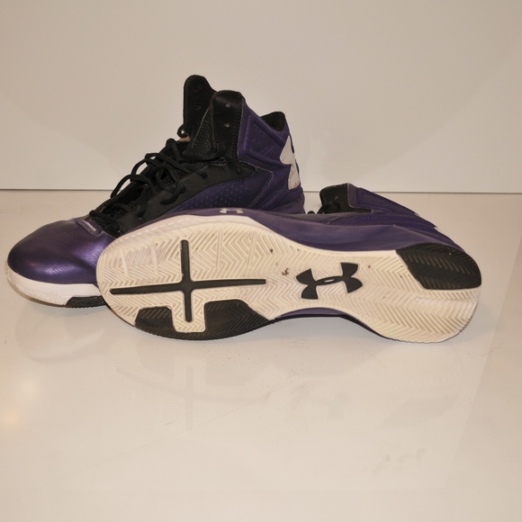 Under Armour Mens Purple White Micro G Torch 3155 - Picture 6 of 6